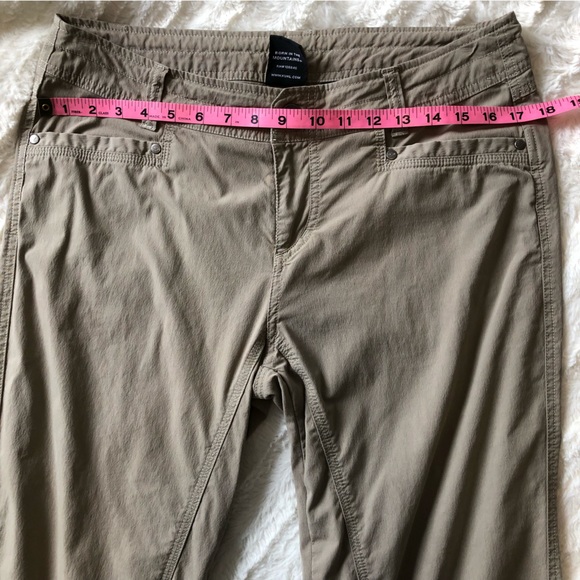 Kuhl Khaki Hiking Pant sz 12 - Picture 9 of 15